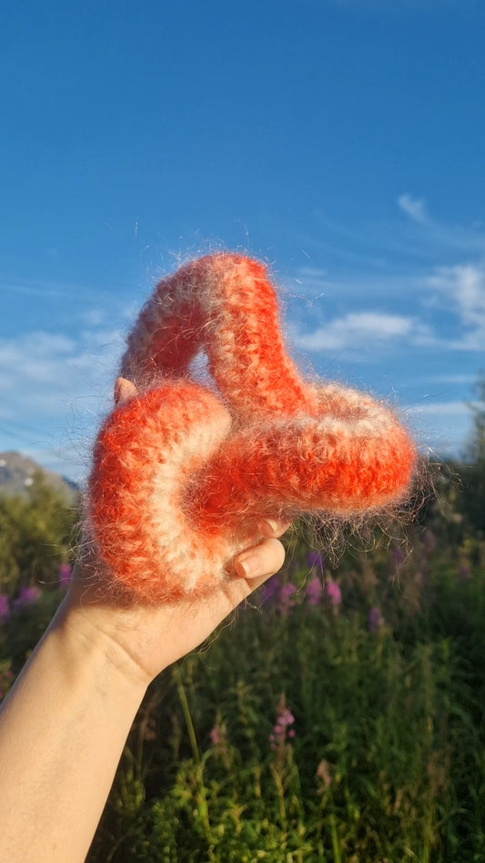 Are You OK. Crochet Sculpture Written Pattern w/ Diagram