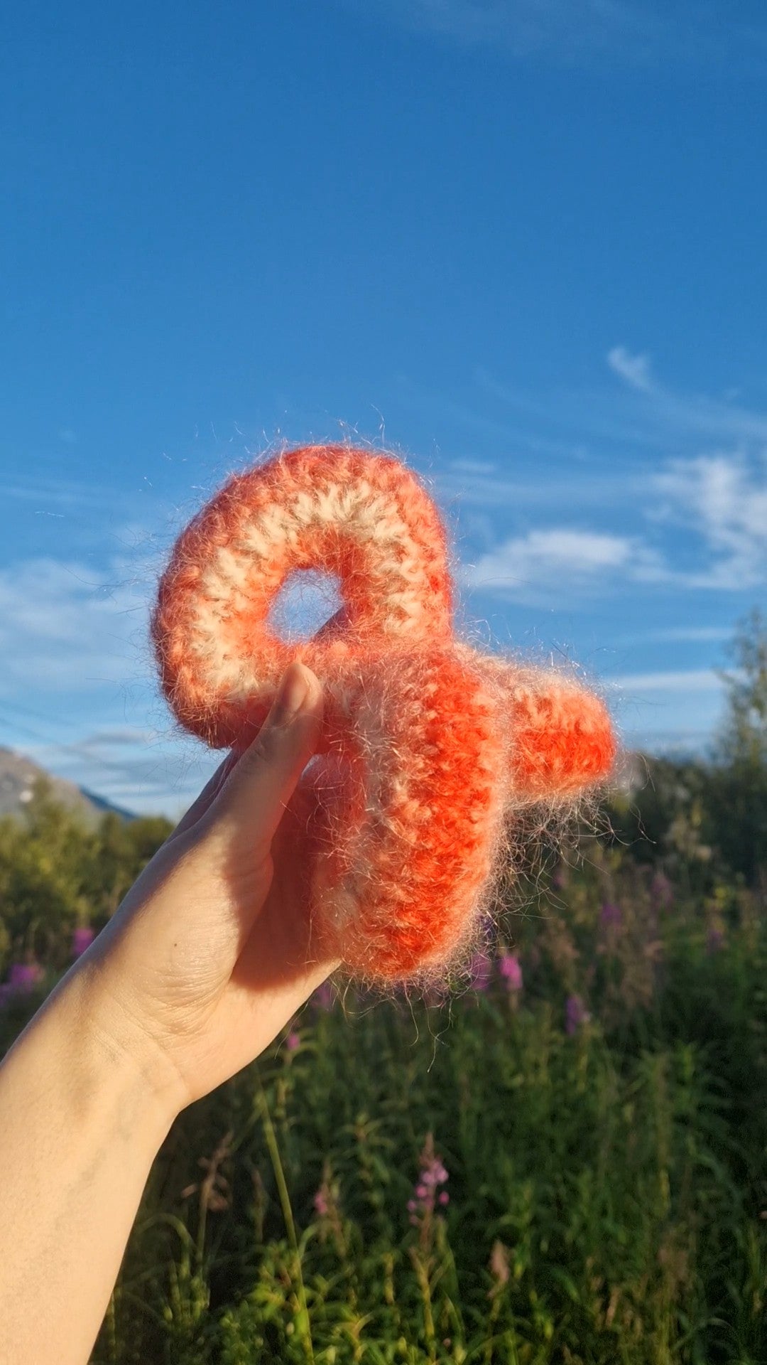 Are You OK. Crochet Sculpture Written Pattern w/ Diagram